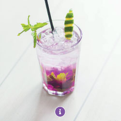 Dragon Mojito. Pitaya cocktail
